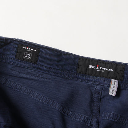 近年モデル スリム ストレート ストレッチ コーデュロイ パンツ (UPNJS2I8505) / MADE IN ITALY