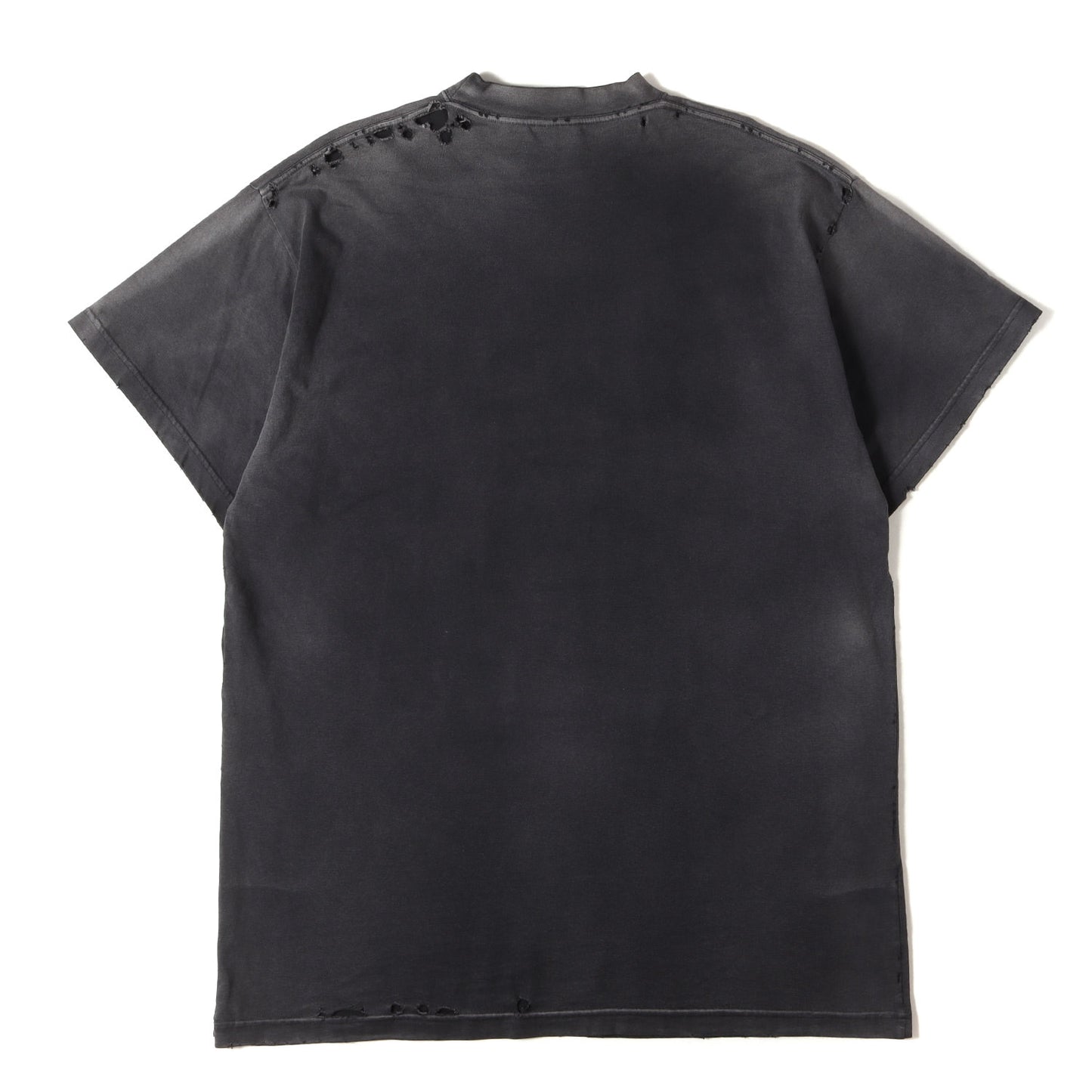 24AW ダメージ加工 グラフィック ロゴ Tシャツ