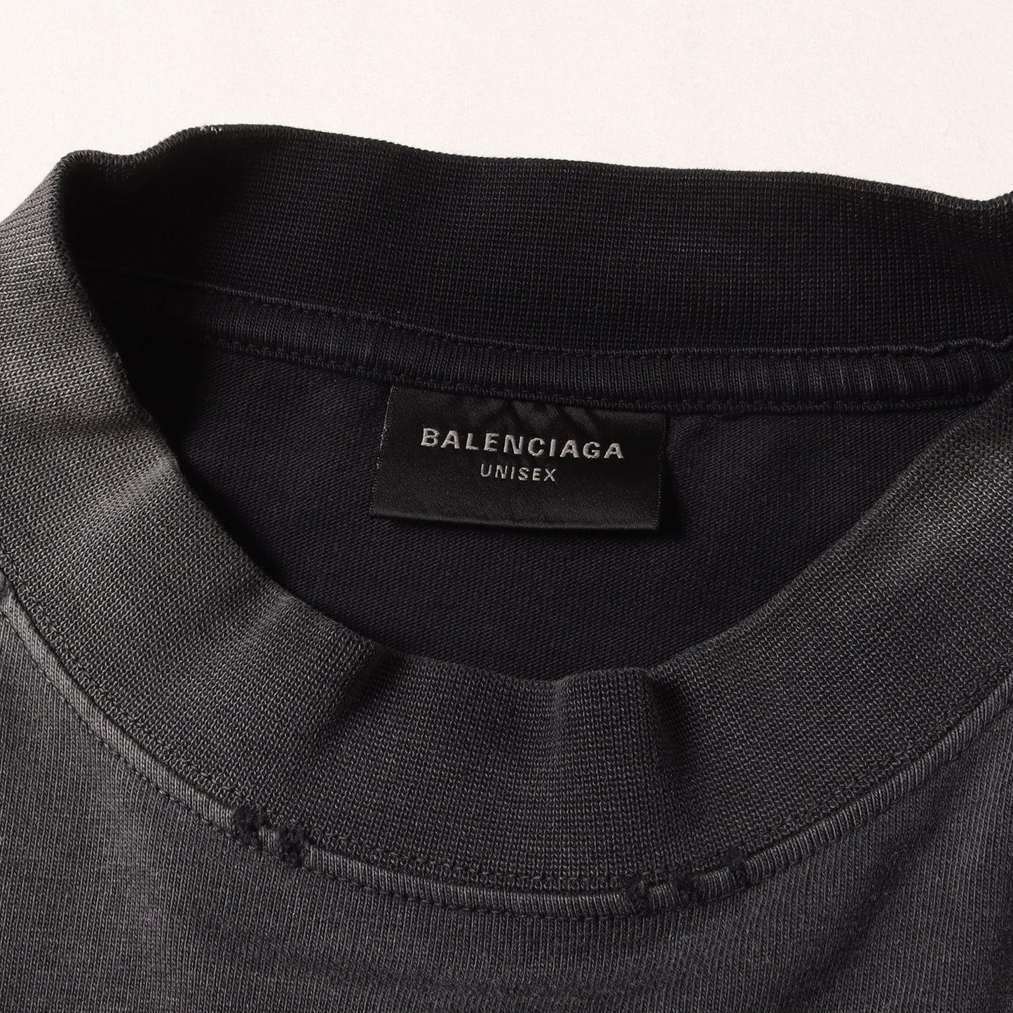 24AW ダメージ加工 グラフィック ロゴ Tシャツ