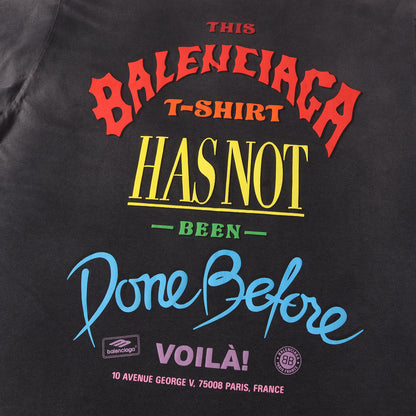 24AW ダメージ加工 グラフィック ロゴ Tシャツ