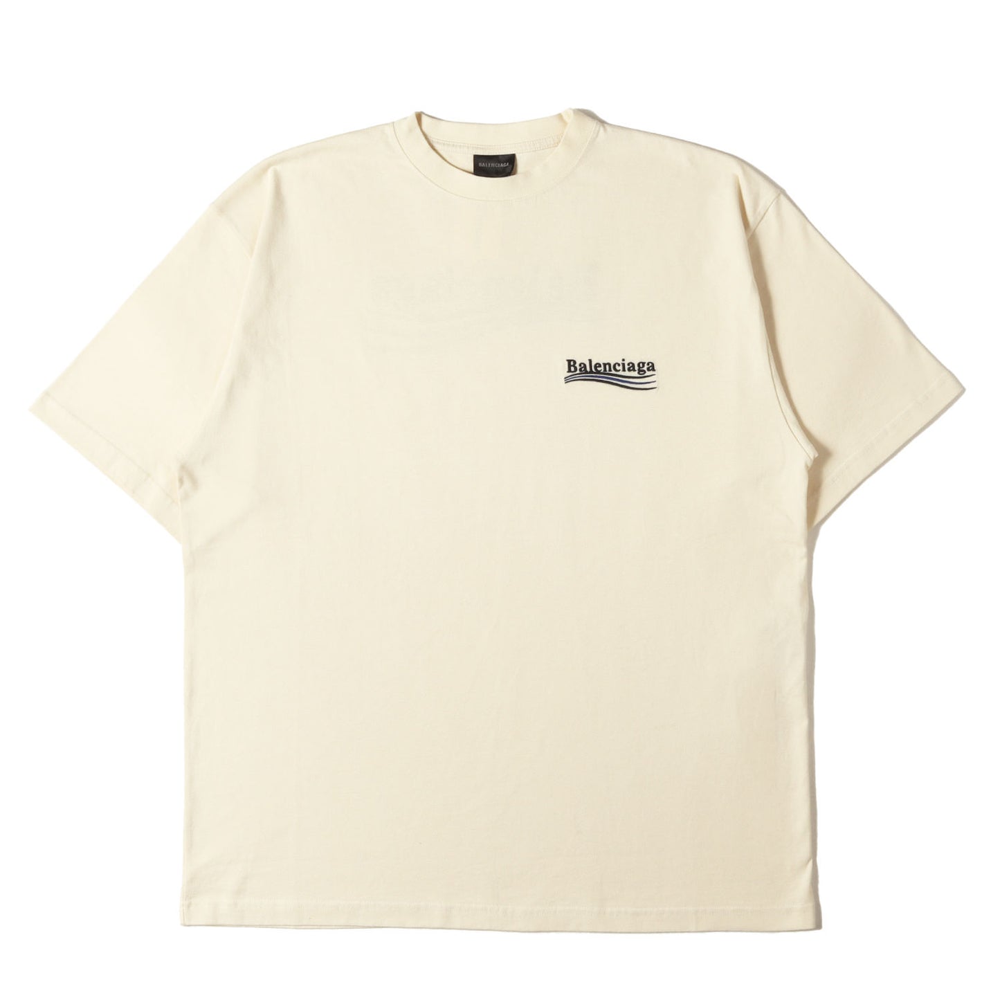 23SS キャンペーンロゴ 刺繍 Tシャツ (Political Campaign Large Fit T-shirt)