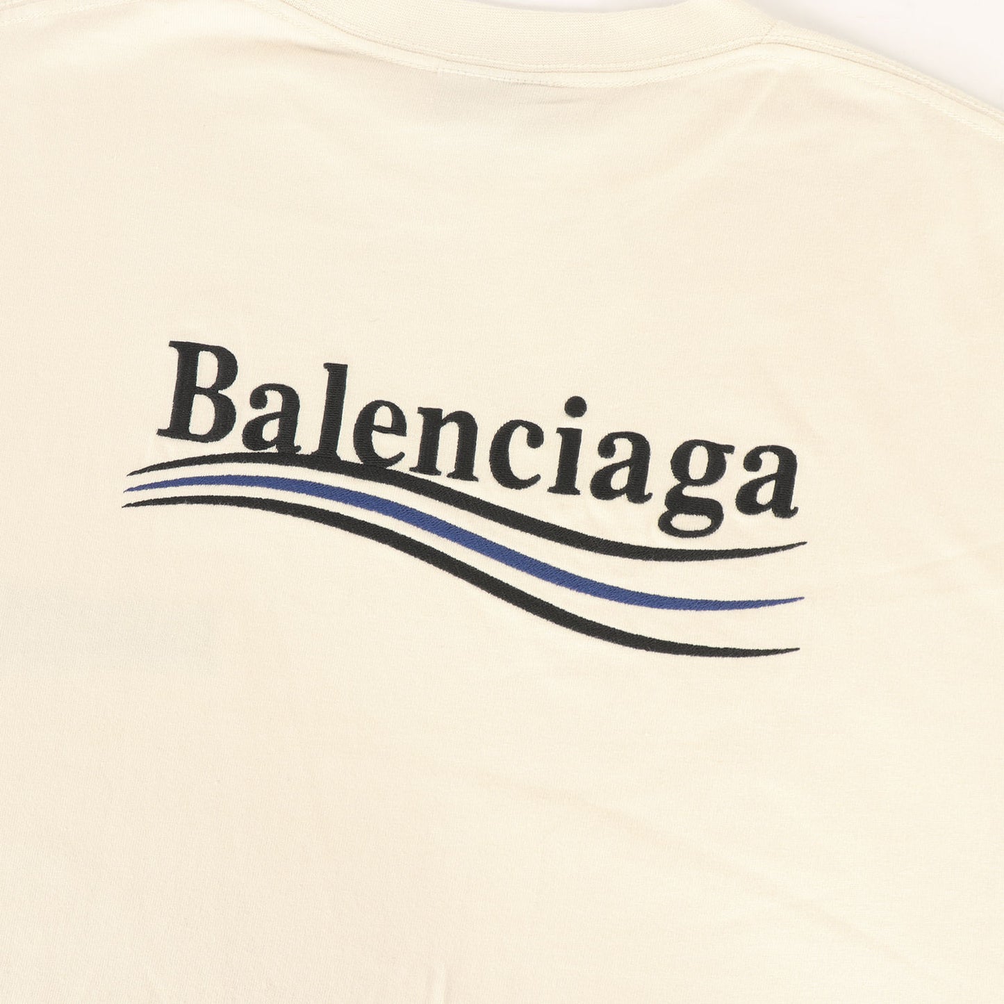 23SS キャンペーンロゴ 刺繍 Tシャツ (Political Campaign Large Fit T-shirt)