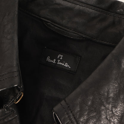 ラムレザー トレンチコート