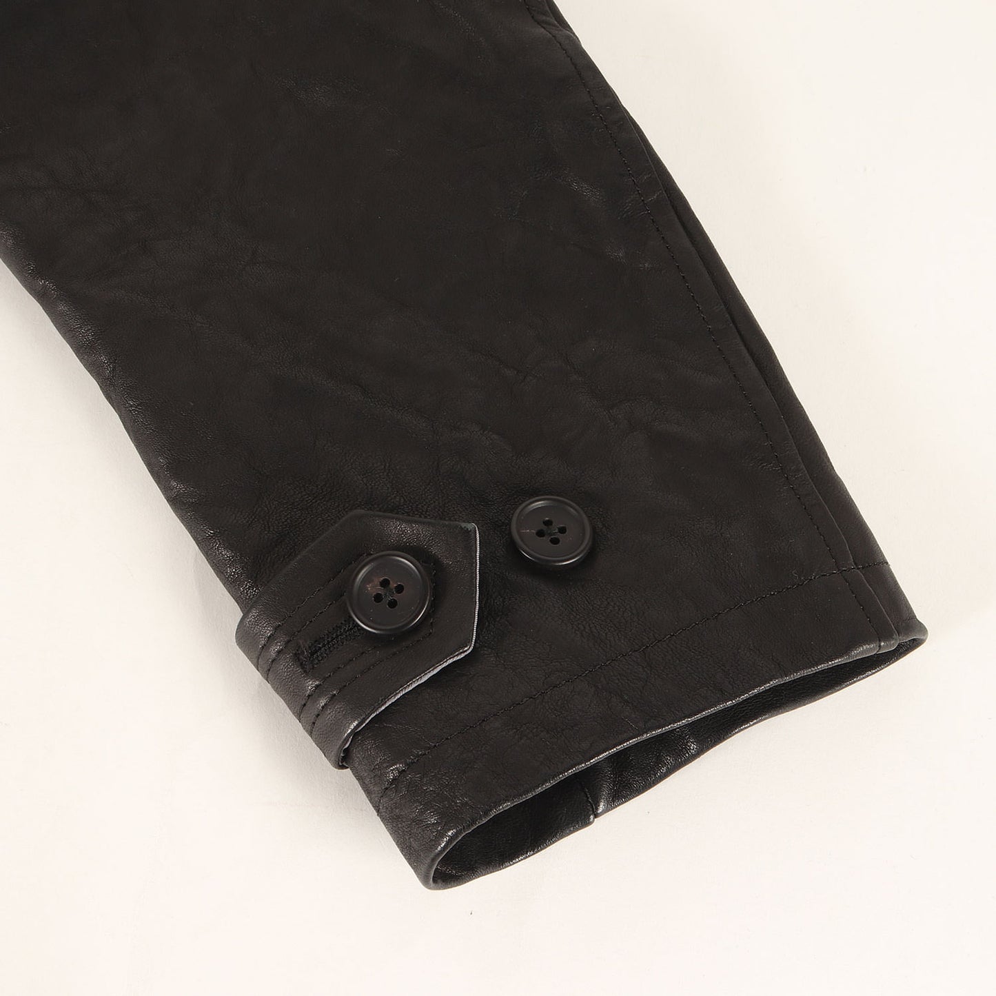 ラムレザー トレンチコート