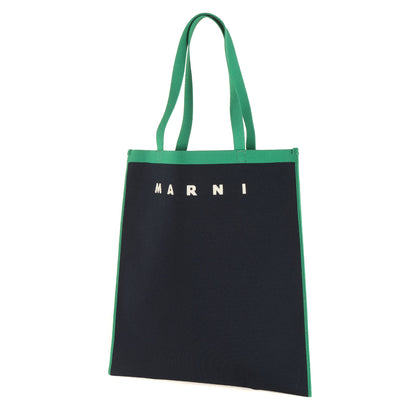 22SS ロゴ ジャガード ショルダー トートバッグ