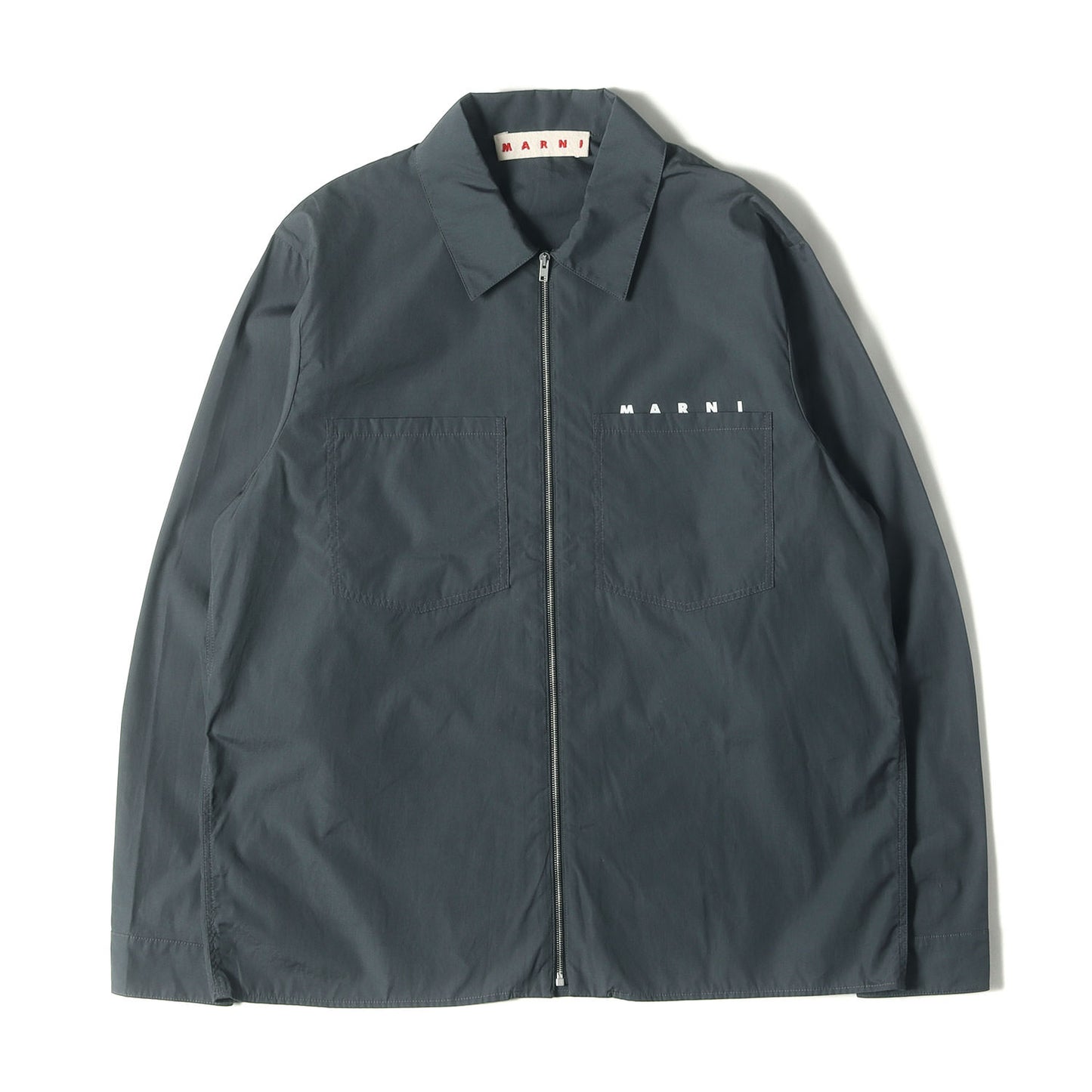 25AW オーガニック ポプリン ジップアップ シャツ