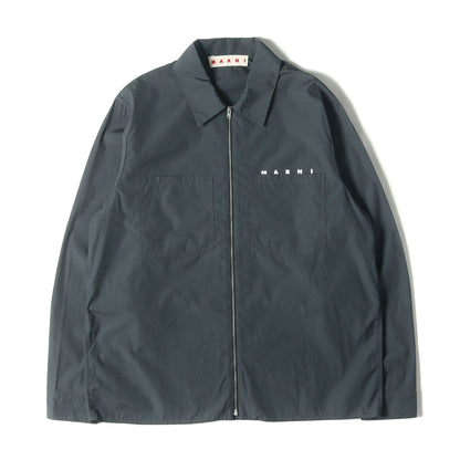 25AW オーガニック ポプリン ジップアップ シャツ