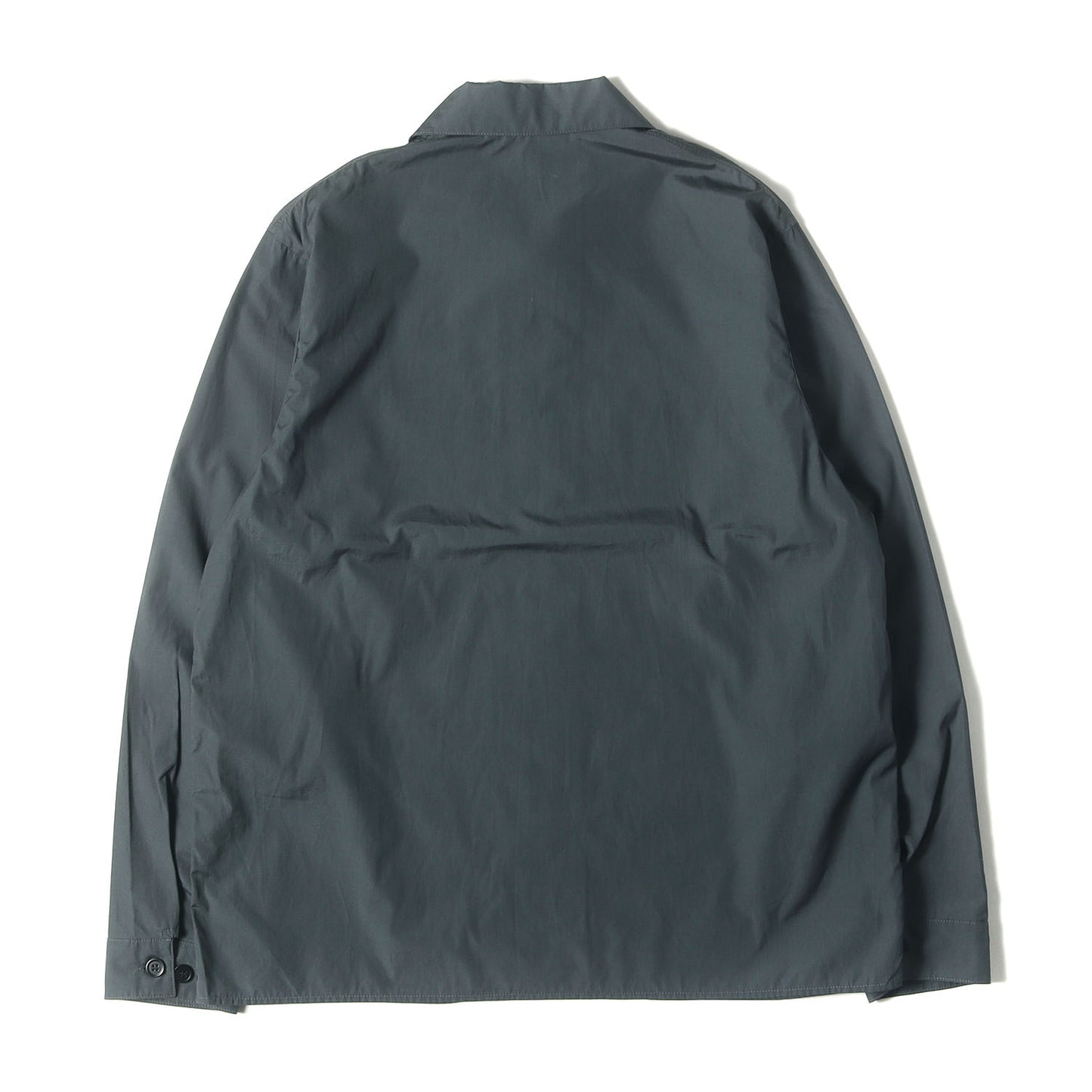 25AW オーガニック ポプリン ジップアップ シャツ