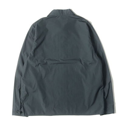 25AW オーガニック ポプリン ジップアップ シャツ