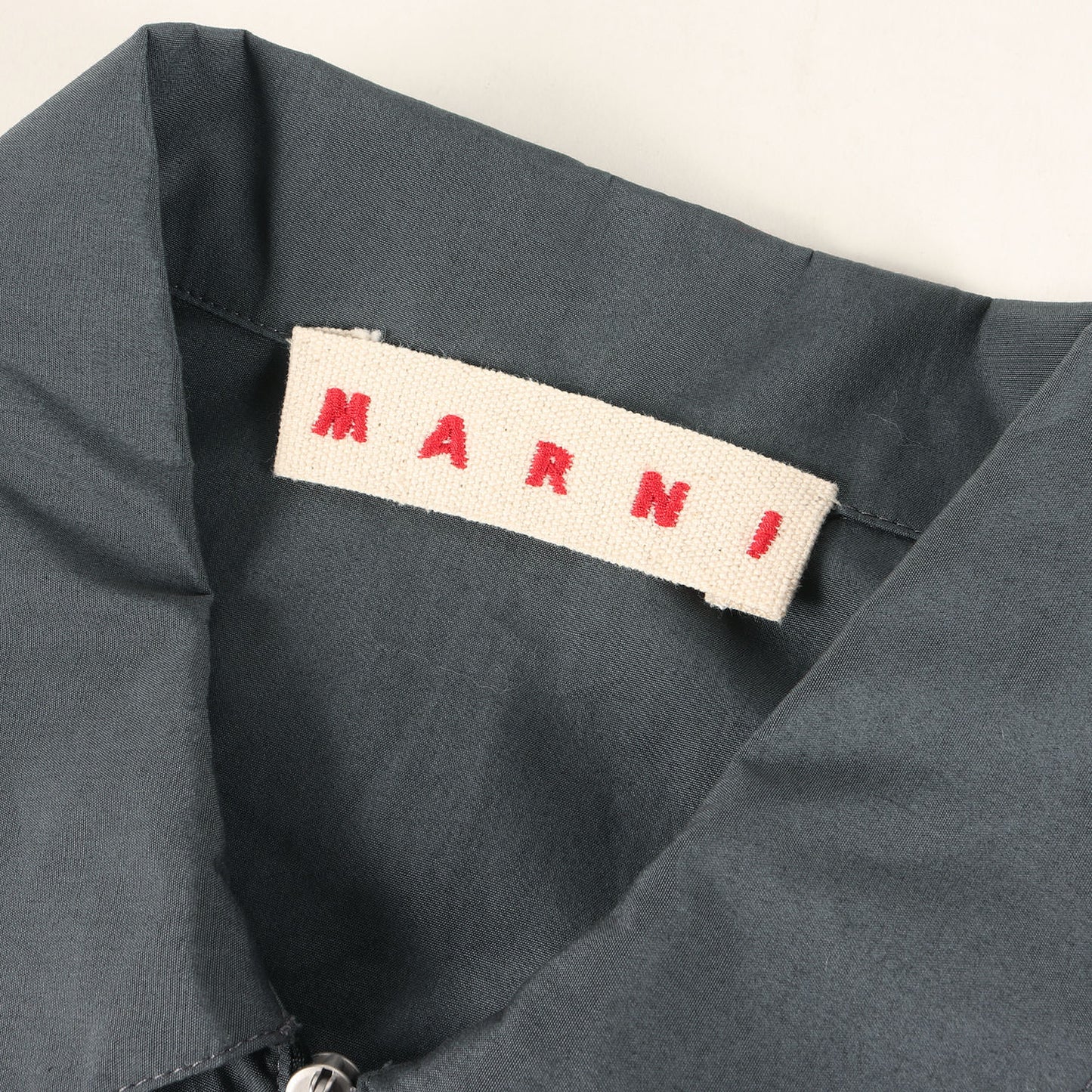 25AW オーガニック ポプリン ジップアップ シャツ