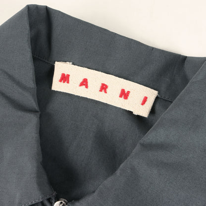 25AW オーガニック ポプリン ジップアップ シャツ