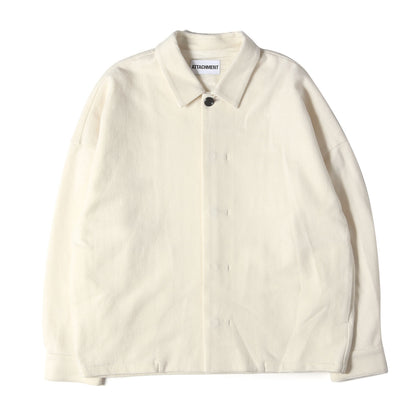 23AW 表参道店限定 メルトン シャツ ジャケット (HARD MELTON SMOOTH SHIRT JACKET)