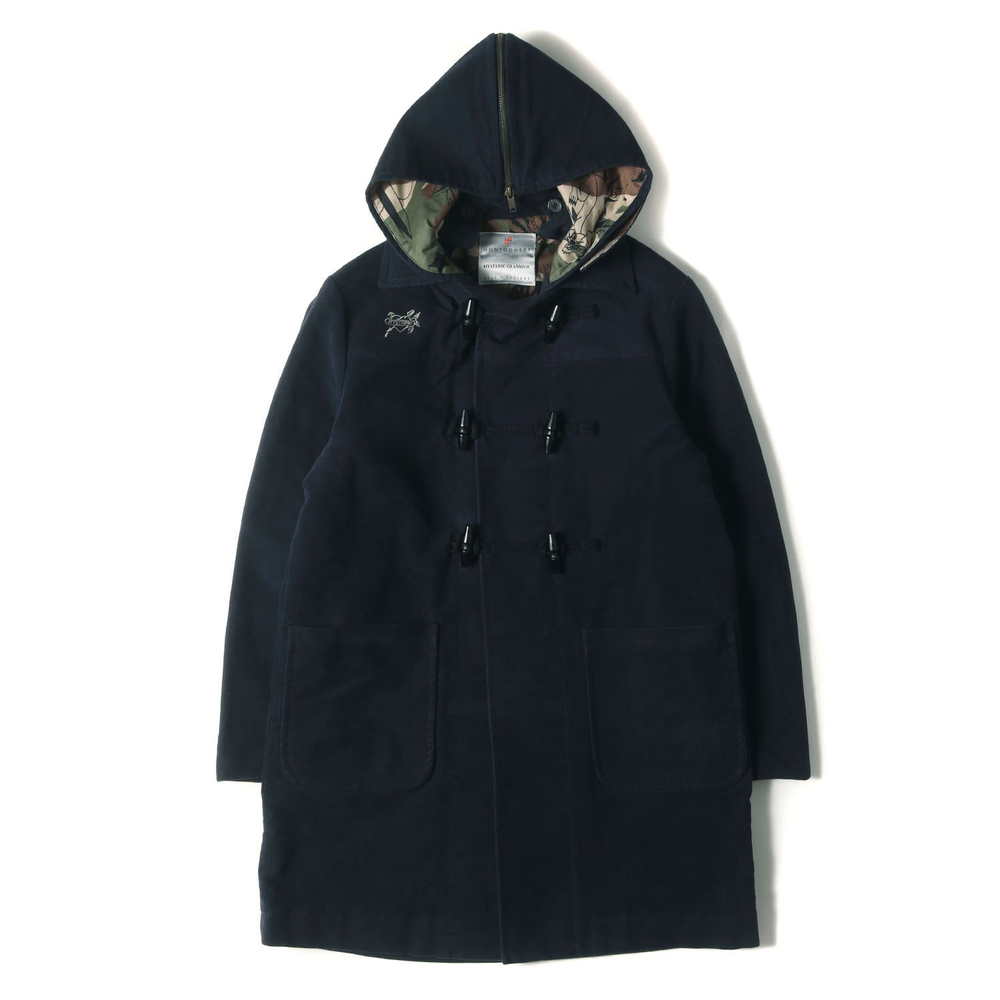 × MONTGOMERY 取り外し可能フード ダッフルコート