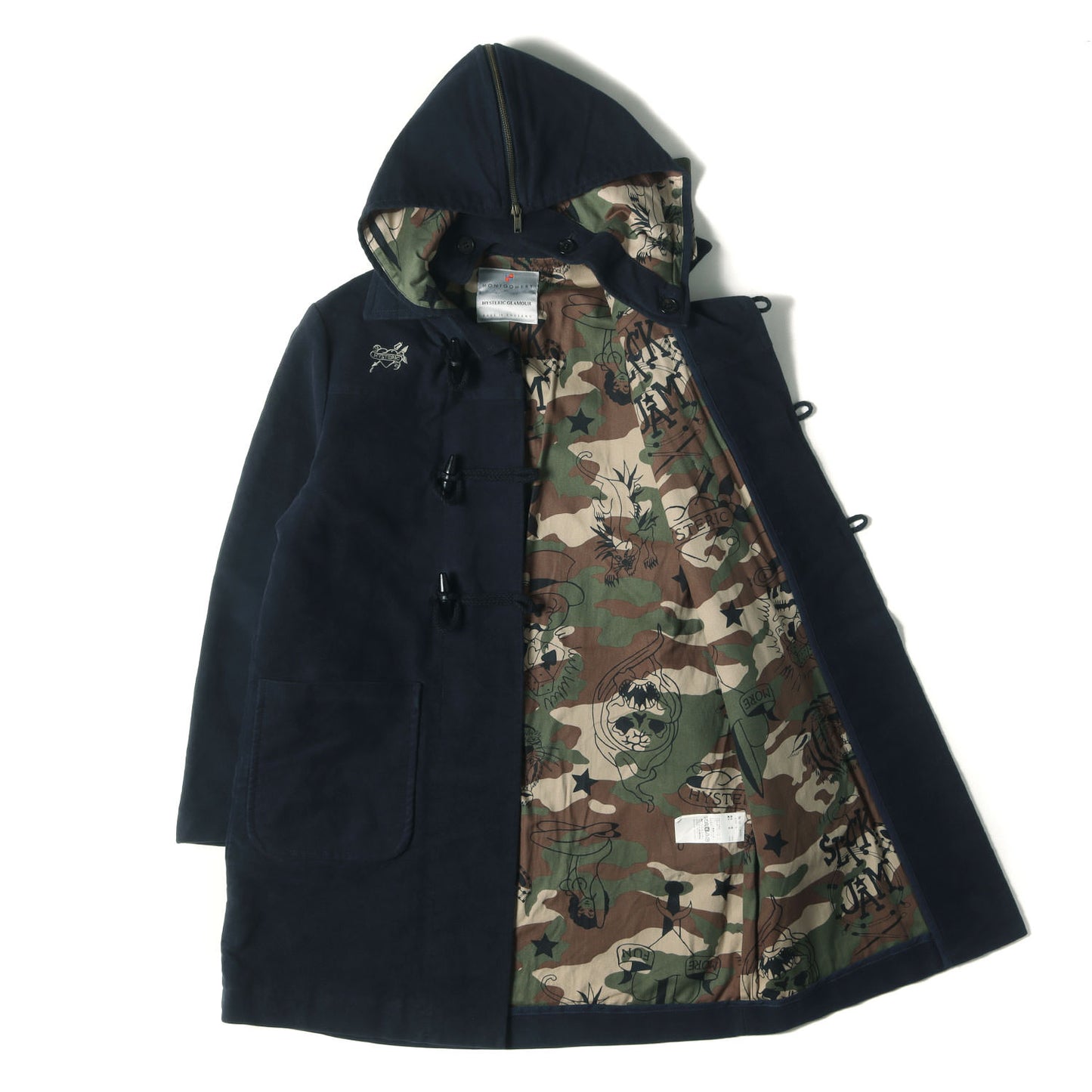 × MONTGOMERY 取り外し可能フード ダッフルコート