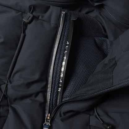 × 水沢ダウン ハイネック ポリ ダウン ジャケット (MOUNTAINEER DAMQGK30U) / ALLTERRAIN