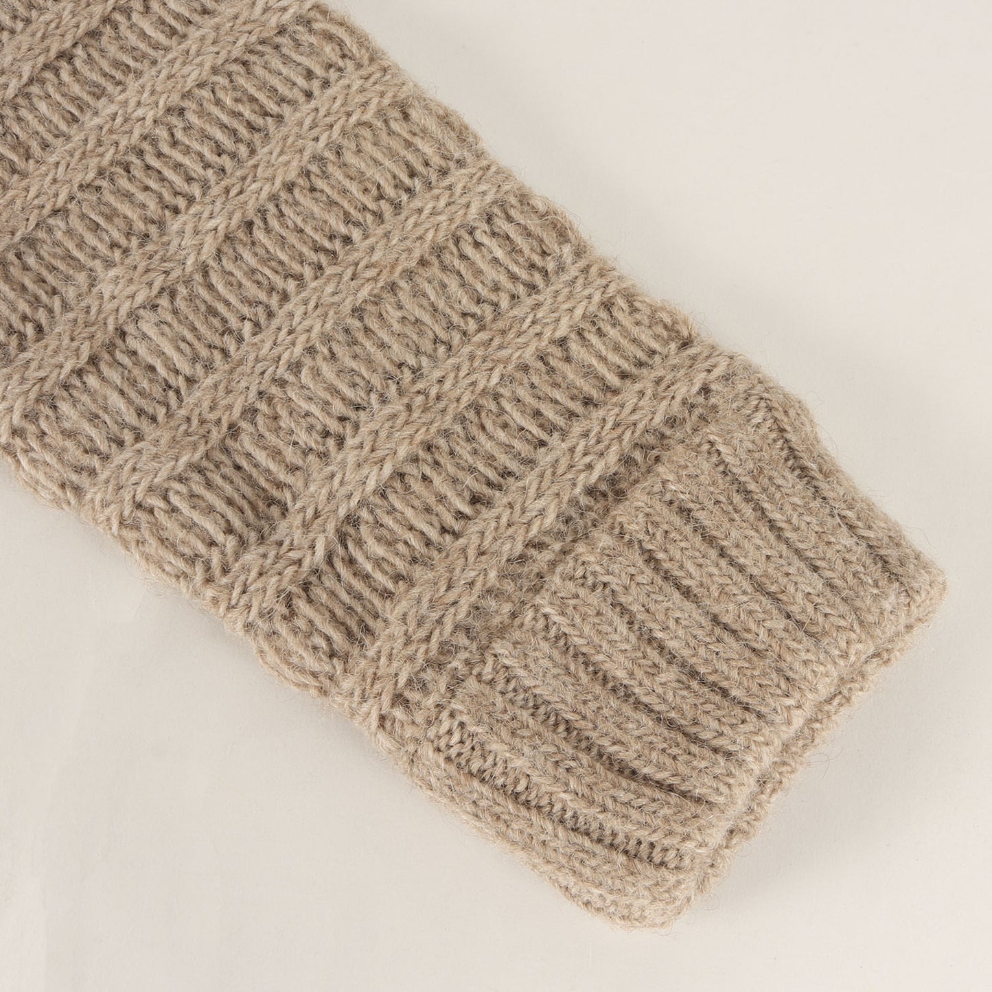 80s DEADSTOCK ボトルネック アルパカ ニット セーター / LE COLLEZIONI