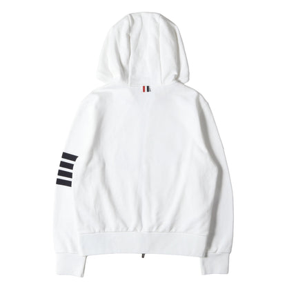 25AW 4BAR ジャガード スウェット ダブルジップ パーカー