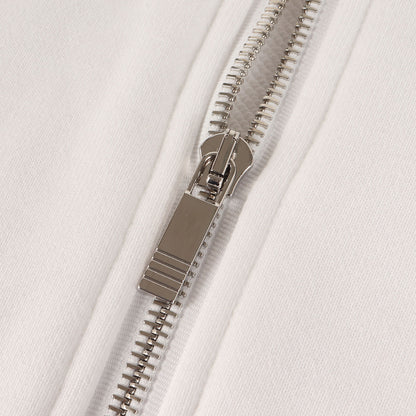 25AW 4BAR ジャガード スウェット ダブルジップ パーカー