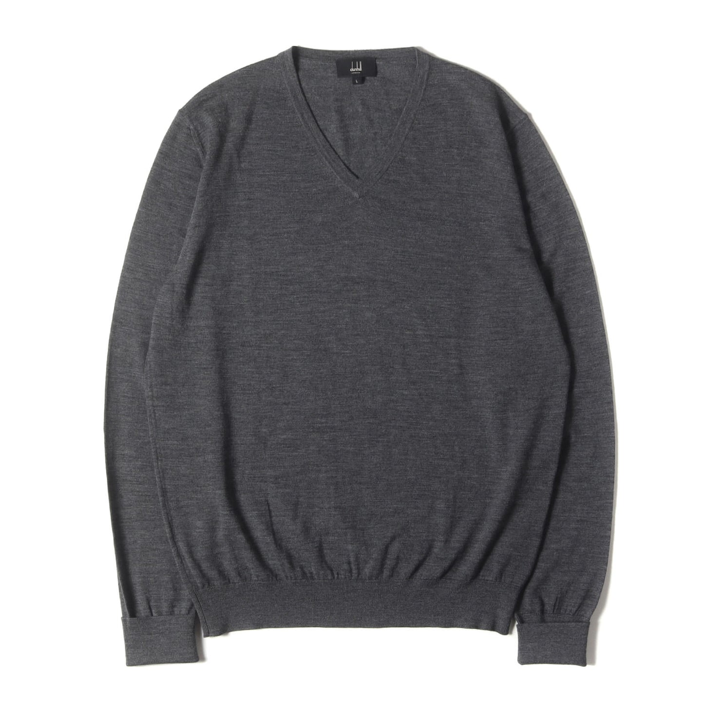 Vネック ハイゲージ ニット セーター