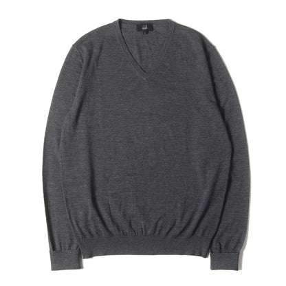 Vネック ハイゲージ ニット セーター