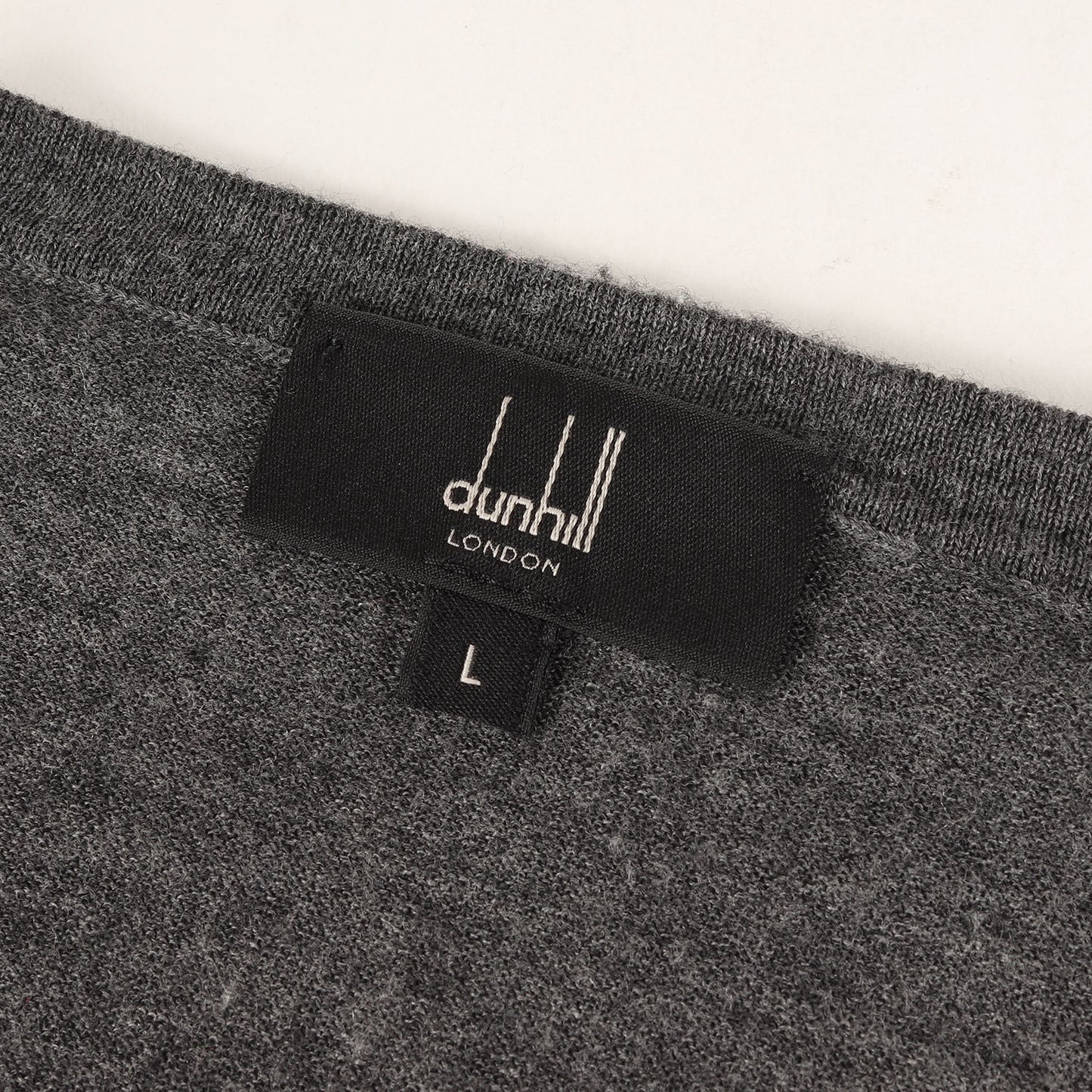 Vネック ハイゲージ ニット セーター