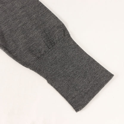 Vネック ハイゲージ ニット セーター