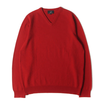 Vネック ハイゲージ カシミヤ ニット セーター / ENGINEERED FIT