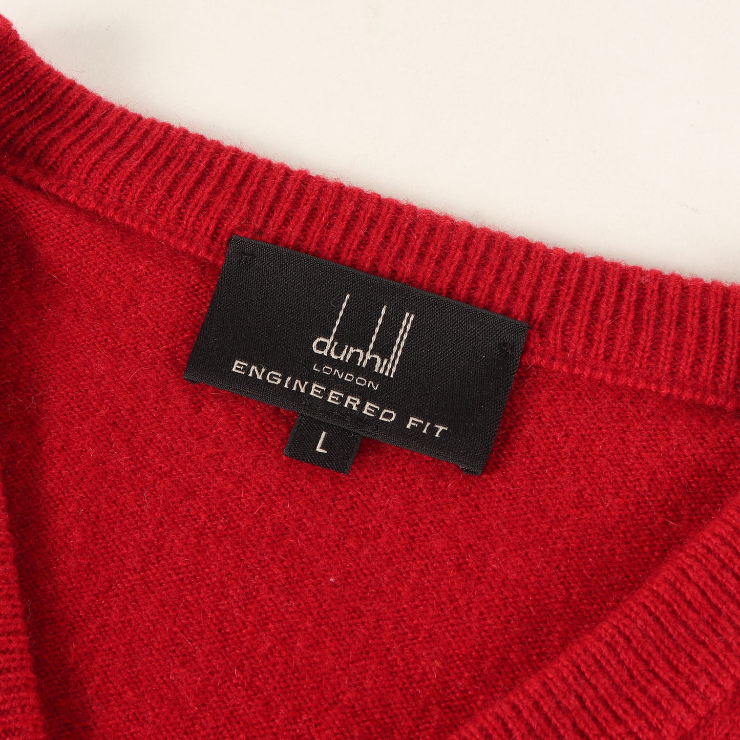 Vネック ハイゲージ カシミヤ ニット セーター / ENGINEERED FIT