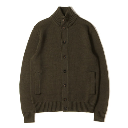 24AW スタンドカラー 5ゲージニット カーディガン (CHIOTO)