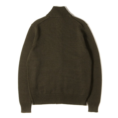 24AW スタンドカラー 5ゲージニット カーディガン (CHIOTO)