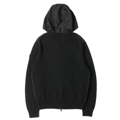 ナイロン ニット ダブルジップ パーカー (MAGLIONE TRICOT CARDIGAN)