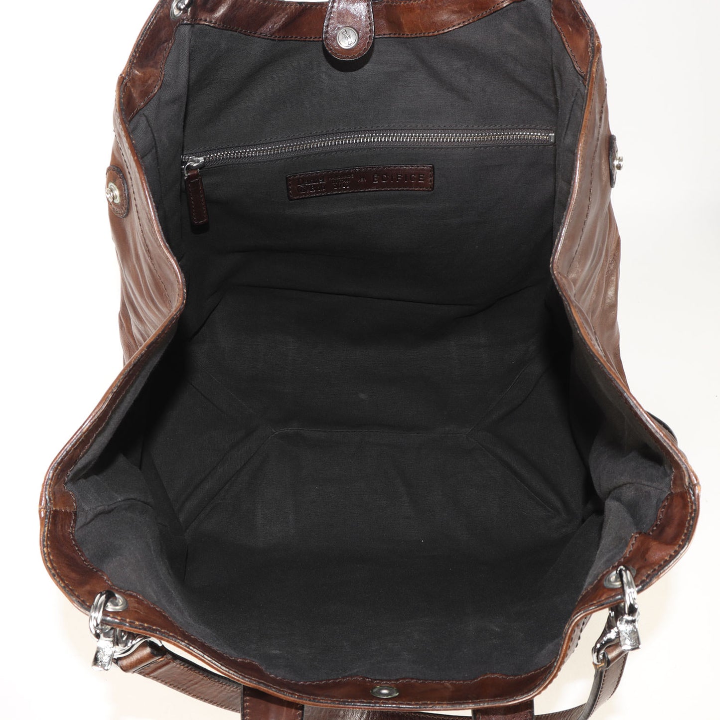 × EDIFICE 2WAY レザー トートバッグ / HANDMADE IN ITALY