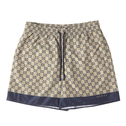 25SS GG プリント テック スイム ショーツ (GG Printed Tech Swim Shorts)