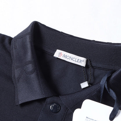 22SS ロゴジャガード ピケ ポロシャツ (MAGLIA POLO MANICA CORTA)