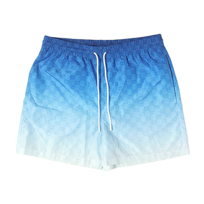 25SS グラデーションGG ボード ショーツ (Printed technical poplin swim shorts)