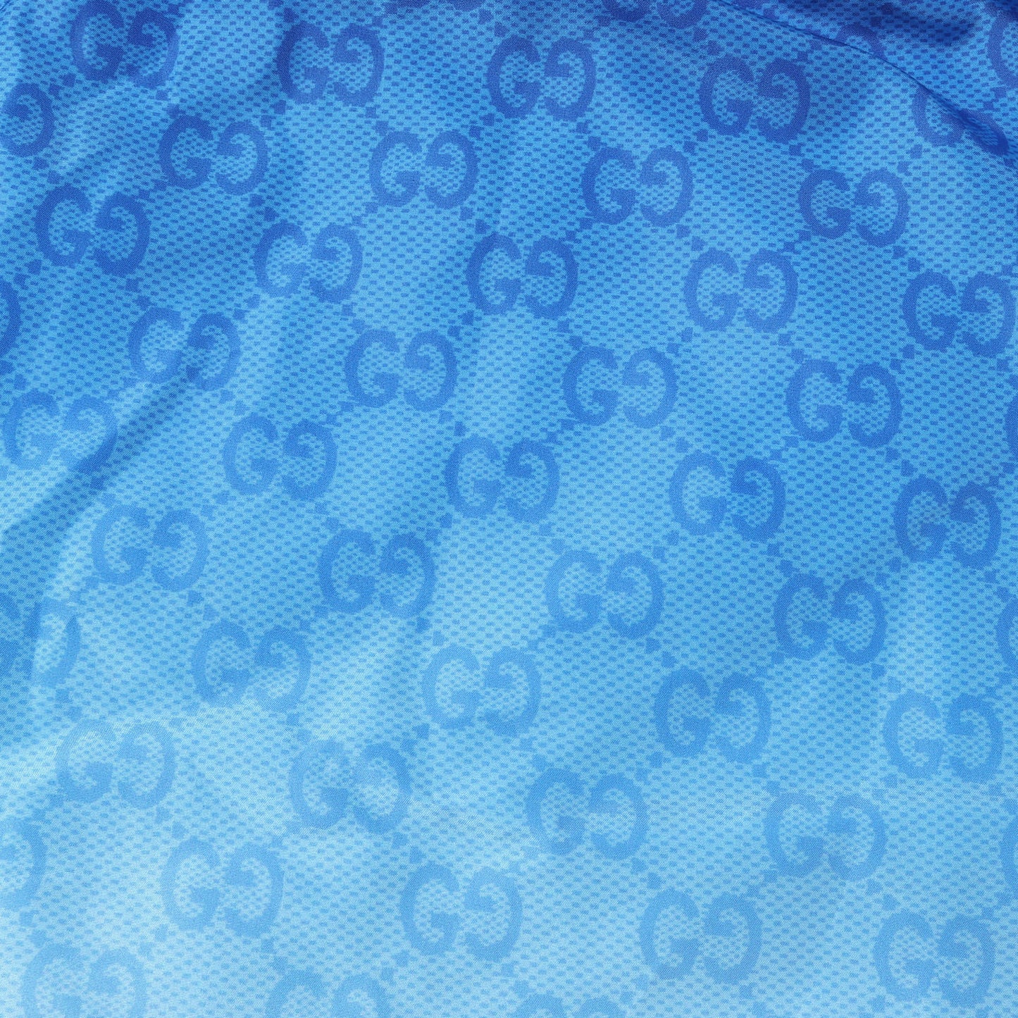 25SS グラデーションGG ボード ショーツ (Printed technical poplin swim shorts)
