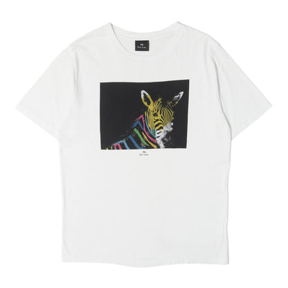 ゼブラ グラフィック ロゴ Tシャツ