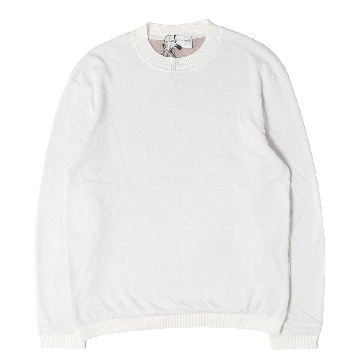 24AW B.R.ONLINE 別注 リバーシブル カシミヤ混コットン ニット セーター