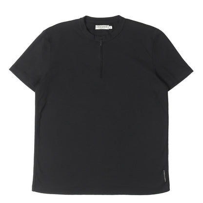 90s ハーフジップ モックネック Tシャツ / LE COLLEZIONI