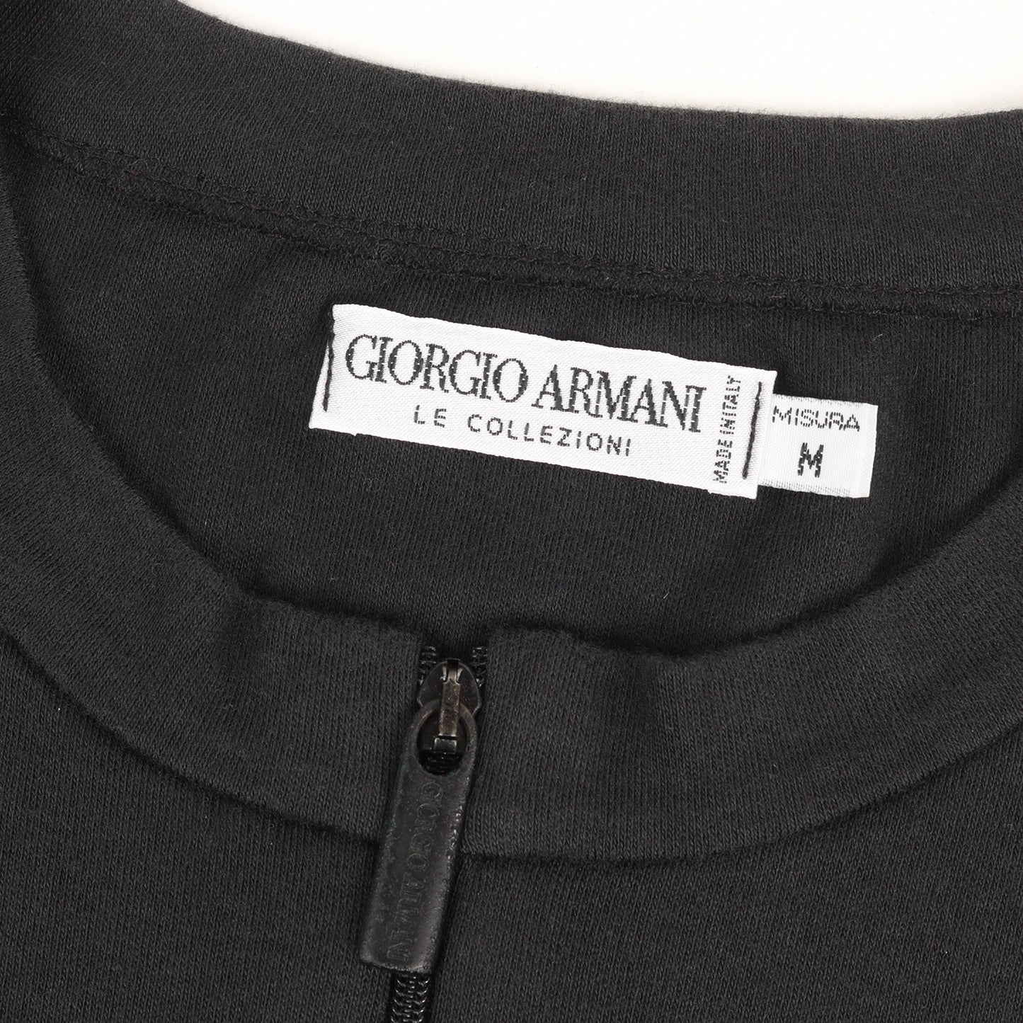 90s ハーフジップ モックネック Tシャツ / LE COLLEZIONI