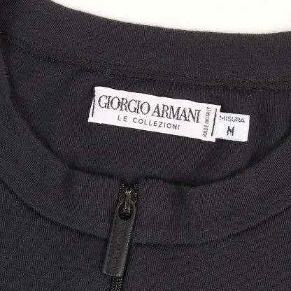 90s ハーフジップ モックネック Tシャツ / LE COLLEZIONI