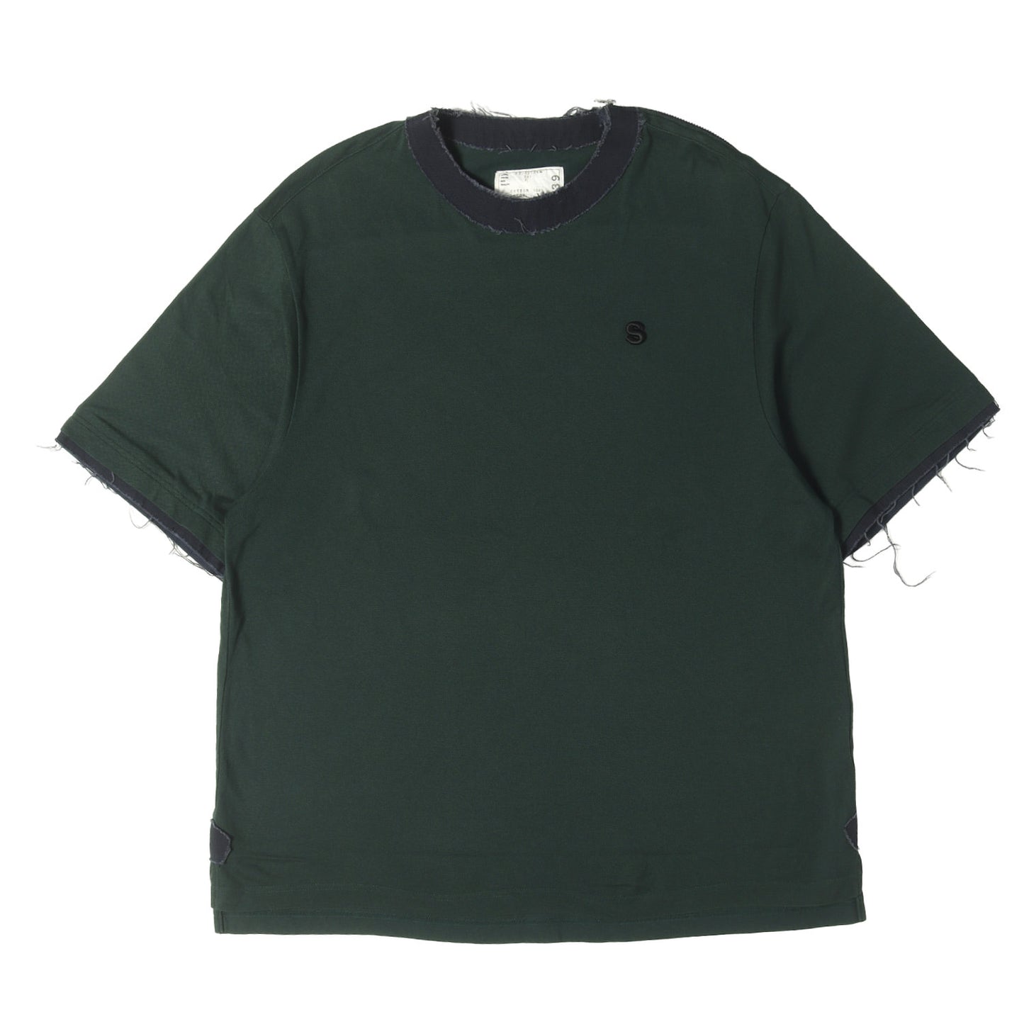22SS ワンポイントSロゴ刺繍 ピケ Tシャツ (S Pique T-Shirt)