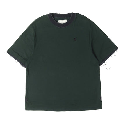 22SS ワンポイントSロゴ刺繍 ピケ Tシャツ (S Pique T-Shirt)