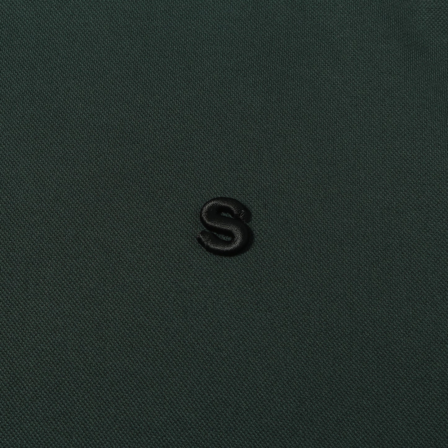 22SS ワンポイントSロゴ刺繍 ピケ Tシャツ (S Pique T-Shirt)