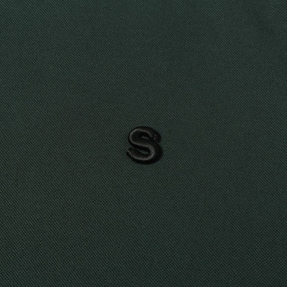 22SS ワンポイントSロゴ刺繍 ピケ Tシャツ (S Pique T-Shirt)