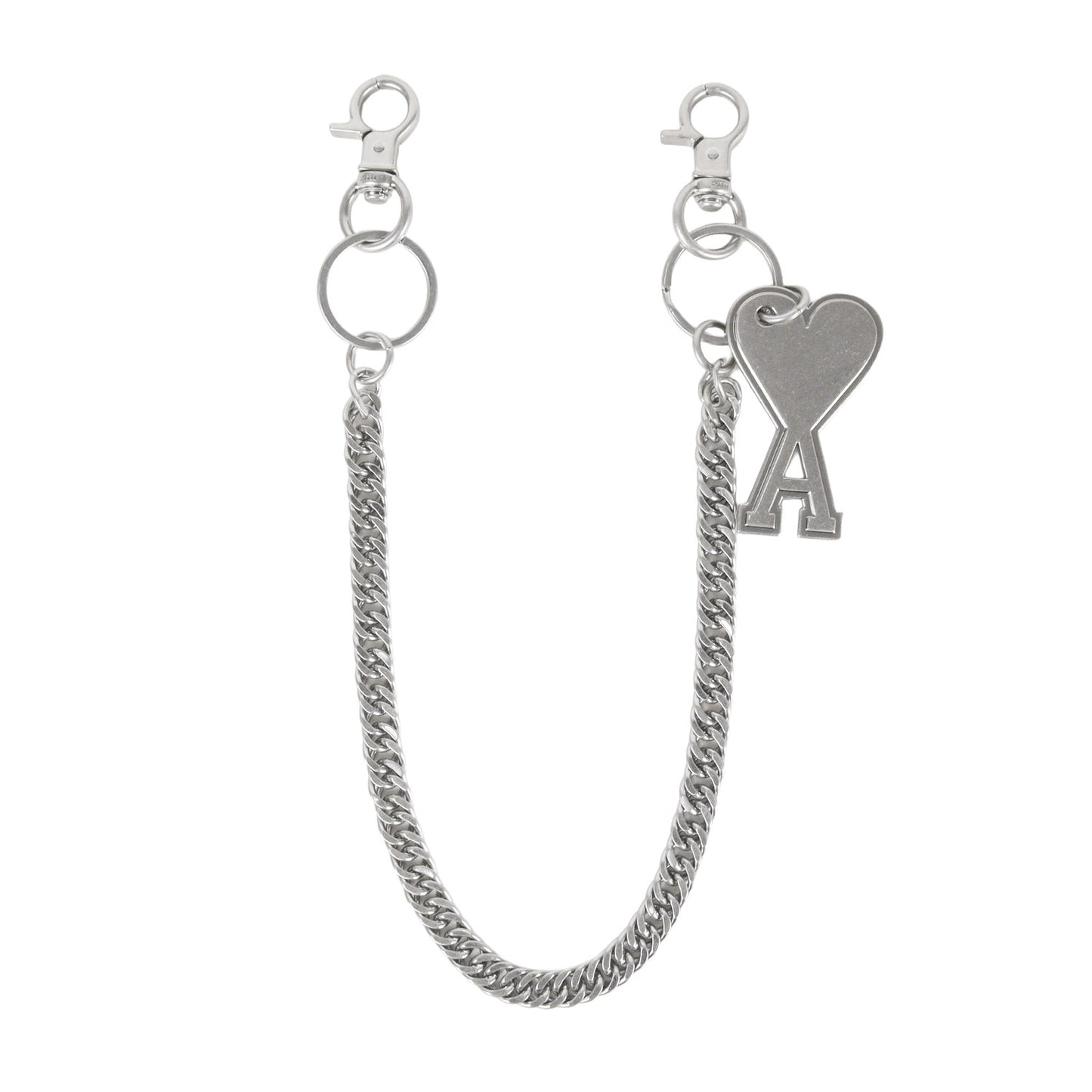 23AW アイコン ウォレット チェーン (Silver Ami de Coeur Keychain)