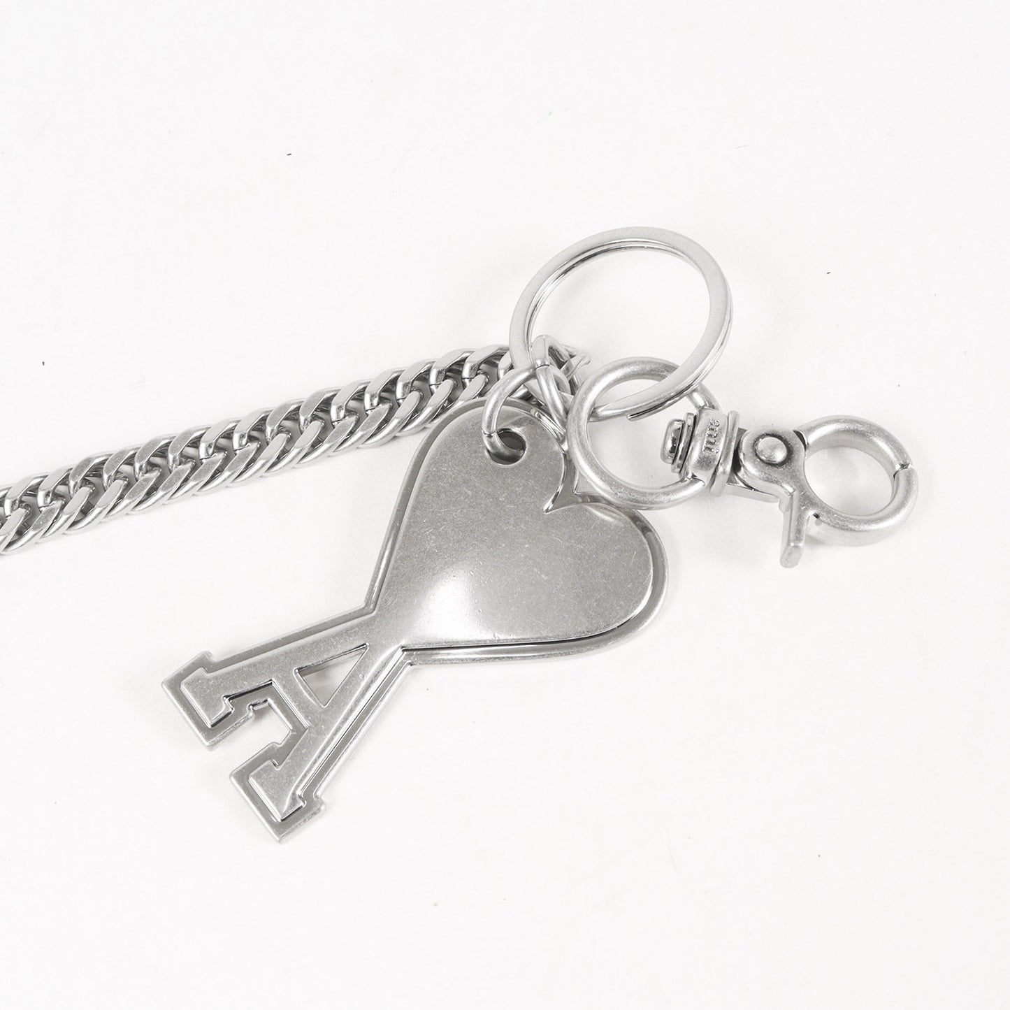 23AW アイコン ウォレット チェーン (Silver Ami de Coeur Keychain)