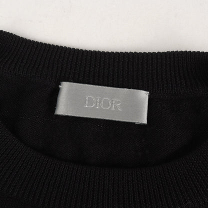 オパール加工 オブリーク ニット セーター (DIOR OBLIQUE DEVORE SWEATER)