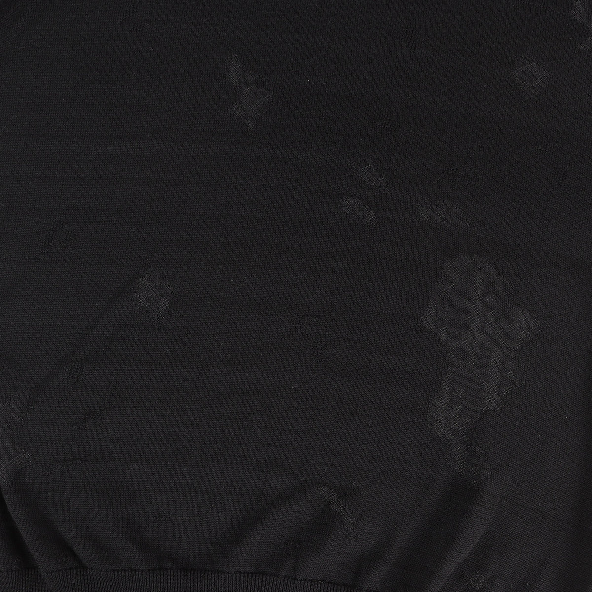 オパール加工 オブリーク ニット セーター (DIOR OBLIQUE DEVORE SWEATER)