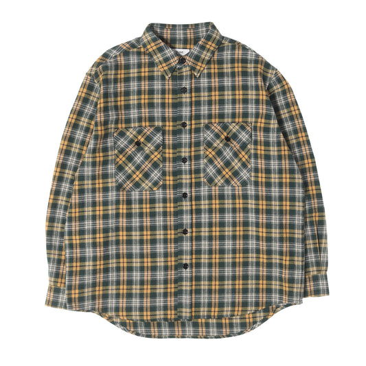 22AW チェック フランネルシャツ (Loose Lumberjack Shirt)